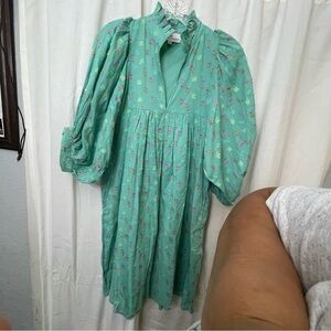 NEVER A WALLFLOWER Women's High Neck Dress Sz Small EUC